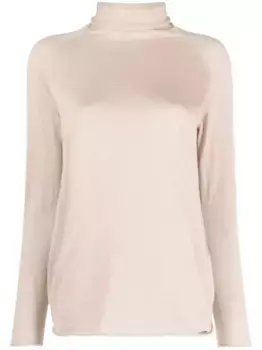 Джемпер из смесового кашемира Kiton, коричневый