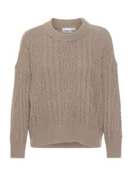 Джемпер из смесовой шерсти Amara Saint Tropez, амфора меланж