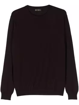 Джемпер из вирджинской шерсти Corneliani, красный