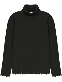 Джемпер из вирджинской шерсти Laneus, зеленый