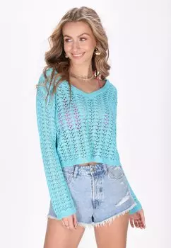 Джемпер IZIA, бирюзовый