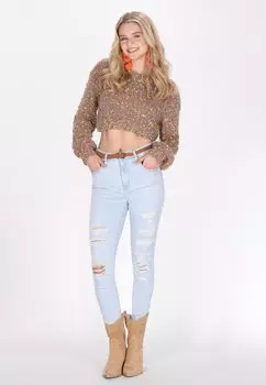 Джемпер IZIA, коричневый