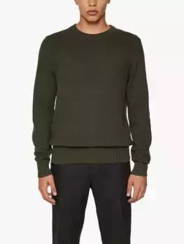Джемпер J.Lindeberg Oliver Textured Knit, цвет forest/green