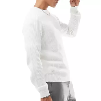 Джемпер Jack & Jones Oversize Ribbed, белый