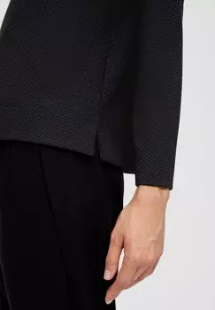 Джемпер JACQUARD s.Oliver, черный