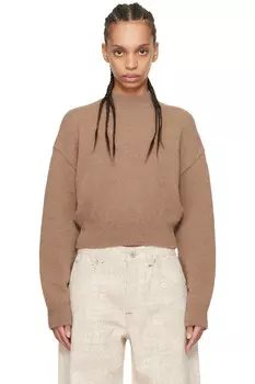 Джемпер Jacquemus вязка Jacquemus, коричневый