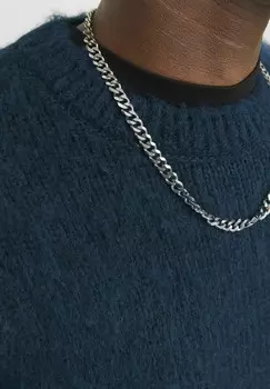 Джемпер JCOREFLEX FUZZY CREW NECK Jack & Jones, темно-синий