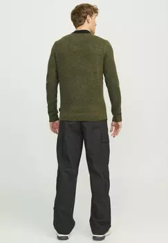 Джемпер JCOSPACE MOCK NECK Jack & Jones, темно-зеленый