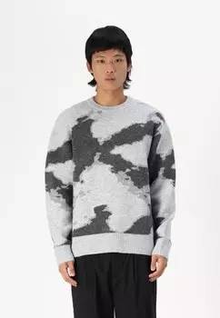 Джемпер JCOTRAVIS Jack & Jones, цвет Mottled Light Grey