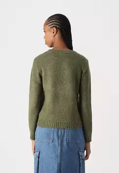 Джемпер JDYSILJA O NECK PULLOVER JDY, темно-коричневый