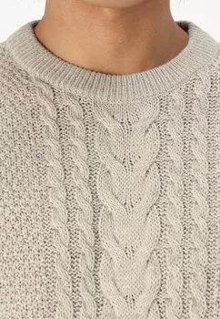 Джемпер JJCRAIG CREW NECK Jack & Jones, белый