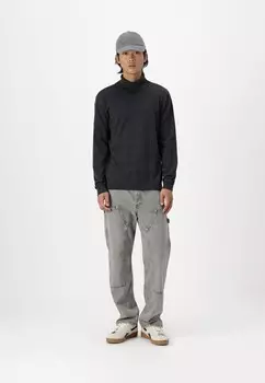 Джемпер JJEBASIC KNIT ROLL NECK Jack & Jones, серый