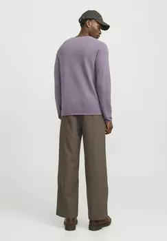 Джемпер JJEHILL CREW NECK Jack & Jones, темно-серый