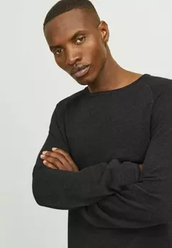 Джемпер JJEHILL Jack & Jones, черный