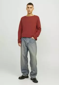 Джемпер JJEHILL Jack & Jones, цвет Mottled Red