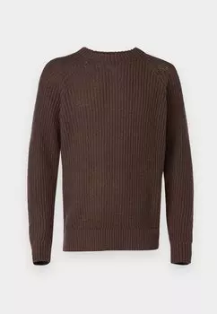 Джемпер JJJONES CREW NECK Jack & Jones, темно-коричневый