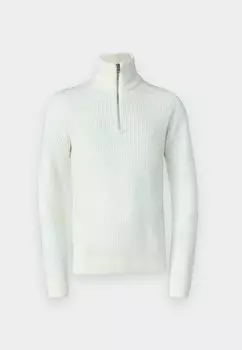 Джемпер JJPANNEL HALF ZIP Jack & Jones, белый