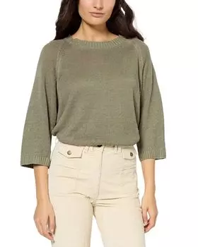 Джемпер Joslyn с круглым вырезом из льна Gerard Darel, зеленый