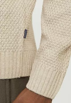 Джемпер JPRBLUDIOGO CABLE KNIT Jack & Jones PREMIUM, бежевый