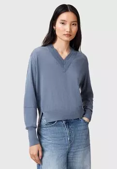 Джемпер JULIEANA AllSaints, сине-серый