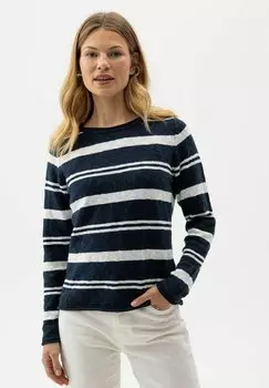 Джемпер JUNI Holebrook, темно-синий