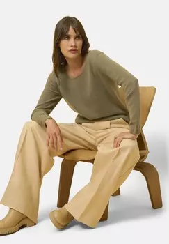 Джемпер Just Cashmere, оливковый