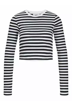Джемпер JXFELINE STR LS STRIPE JRS JJXX, белый