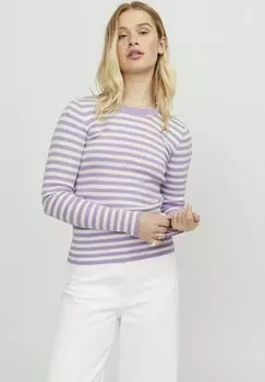 Джемпер JXJODI STRIPE CREW NECK JJXX, сирень