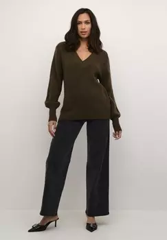 Джемпер Kaffe, темно-коричневый