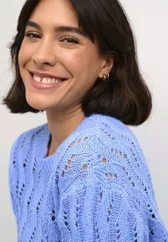 Джемпер KALENA Kaffe, светло-голубой