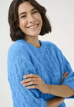 Джемпер KAMALENE Kaffe, цвет Mottled Blue