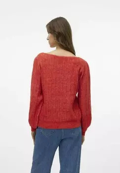 Джемпер KAMILLE LS BOATNECK Vero Moda, красный
