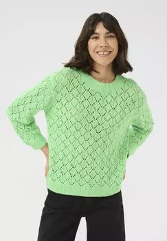 Джемпер KANIKA SLEEVE Kaffe, зеленый