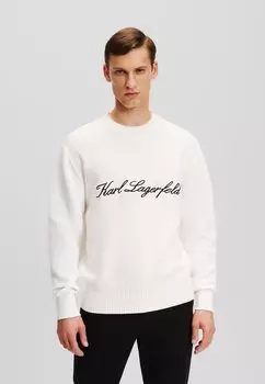 Джемпер KARL LAGERFELD, бежевый