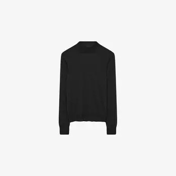 Джемпер кашемировый Joseph Cashair с высоким воротником, черный