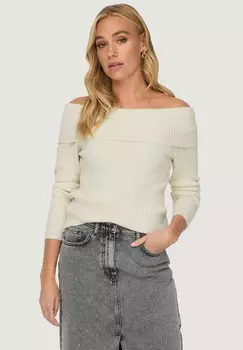 Джемпер KATIA OFF SHOULDER ONLY, бежевый
