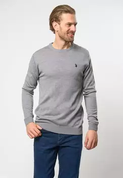 Джемпер KENT U.S. Polo Assn., серый