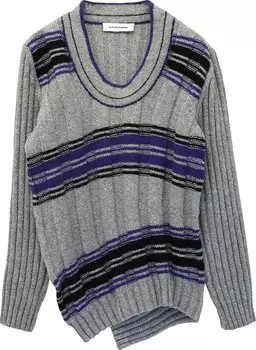 Джемпер Kiko Kostadinov Brutus Jumper 'Grey Melange/Aura', серый