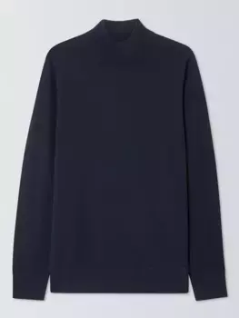 Джемпер Kin Merino Wool Mock Neck, темно-синий