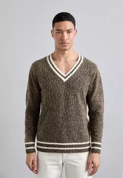 Джемпер KNITID, светло-коричневый