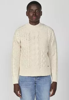 Джемпер Koroshi, кремовый