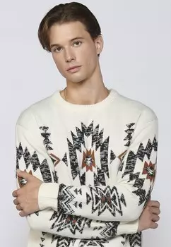 Джемпер Koroshi, молочный