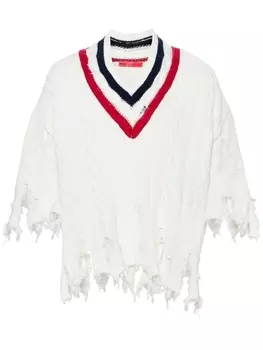 Джемпер косой вязки MEMBERS OF THE RAGE, бежевый