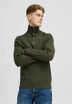 Джемпер KRISTIAN NECK Casual Friday, цвет Evergreen