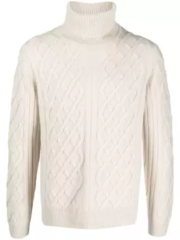 Джемпер крупной вязки ASPESI, бежевый