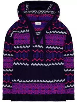 Джемпер Laneus Fair-Isle, синий