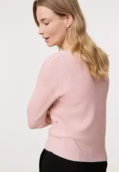 Джемпер LANGARM MIT AJOUR-DETAILS Gerry Weber, светло-розовый