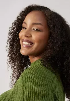 Джемпер LANGARM RUNDHALS Samoon, зеленый