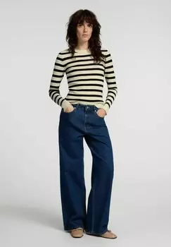 Джемпер LANGARM Selected Femme, бежевый