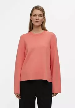 Джемпер LANGRMELIGER Object, светло-красный